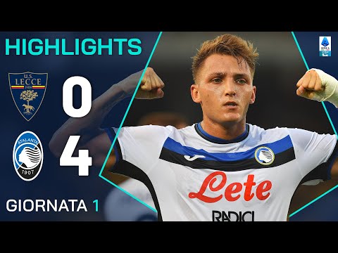 LECCE-ATALANTA 0-4 | HIGHLIGHTS | 1ª GIORNATA | SERIE A ENILIVE 2024/25