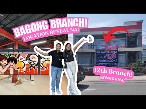 SURPRISE! LOCATION REVEAL NG BAGONG BRANCH NG JK SAMGYUPSAL! (12th Branch Grilling Soon!)