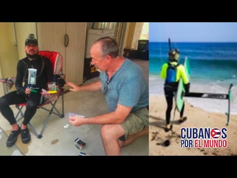 Otro cubano llega a EEUU en una tabla de surf: familiares piden que no sea deportado