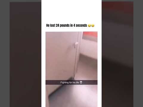 Rapid weight loss 😂