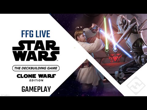 Star Wars: The Deckbuilding Game - Clone Wars Edition Gameplay