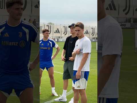 Jannik SINNER <strong>at</strong> the Juventus Training <strong>Center</strong> 🥕🎾