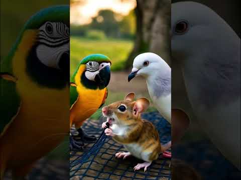 तोता कबूतर और चूहा के स्टोरी #shorts #shortvideo #viral #sad #viral #trending