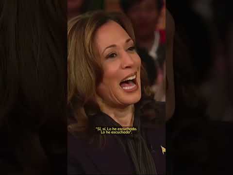 Kamala Harris: Si alguien irrumpe en mi casa, se le dispara #shorts