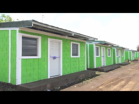 Autoridades de Chinandega entregan 250 hogares del Programa Habitacional Bismarck Martínez