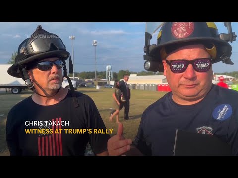 Attendees at Trump's rally recount the moment shots were fired