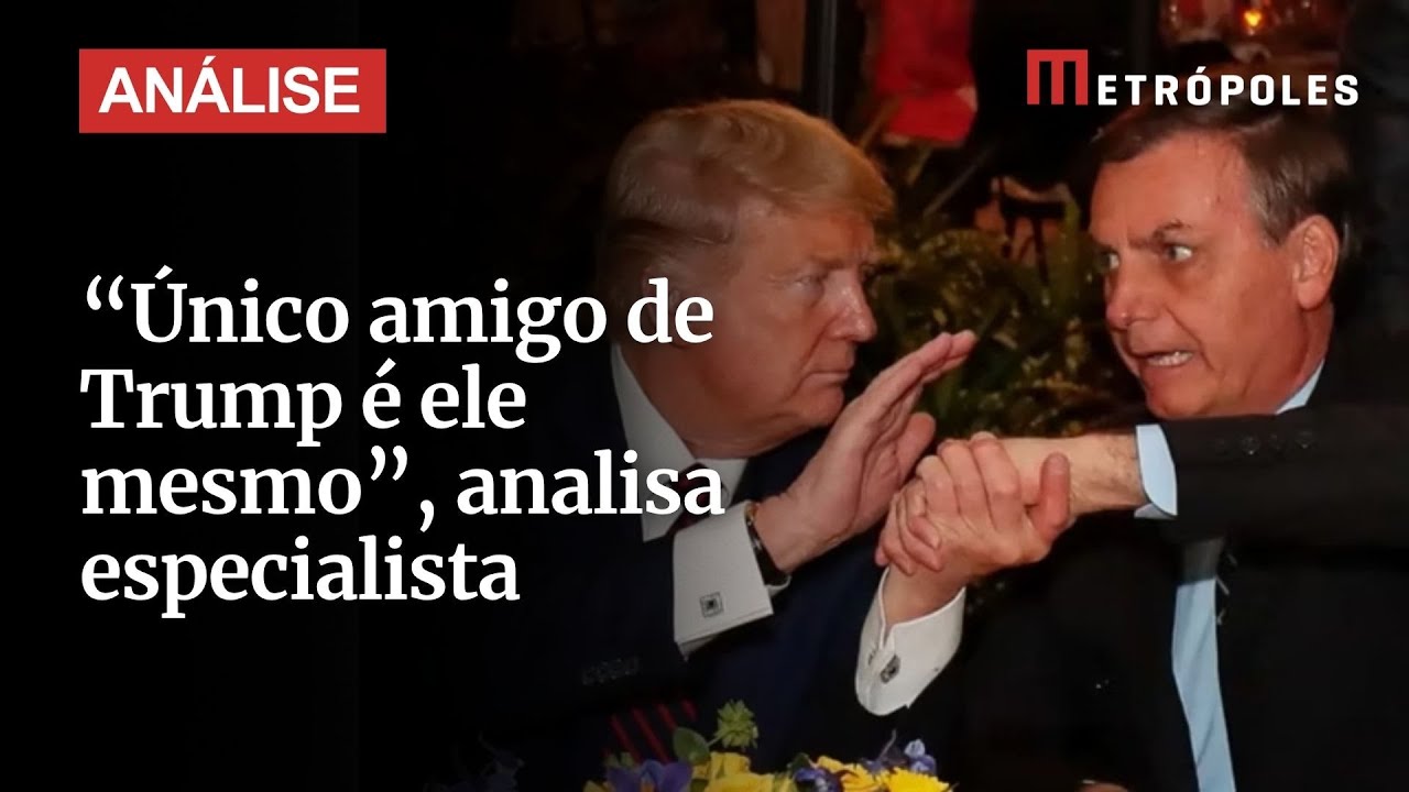 Não é apoio pessoal a Bolsonaro analisa especialista sobre falas de Trump