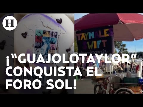 ¡No le pierden! Venden taymales y “tayconchas” inspirados en Taylor Swift y su visita al Foro Sol