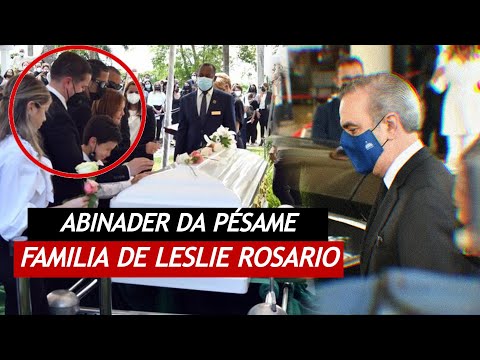 Abinader da pésame a familia de Leslie Rosario, Falta de respecto Civil a la Autoridad