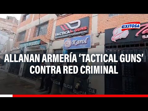 Magdalena: Allanan armería 'Tactical Guns' tras operativo contra red de tráfico de armas