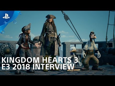 Kingdom Hearts 3 - Gameplay Interview | PlayStation Live From E3 2018