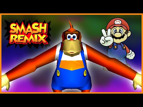 Lanky Kong Inflates His Way Into Battle! | Smash Remix