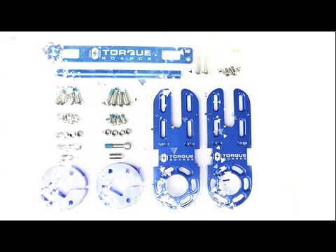 Dual Motor Electric Skateboard Kit Blue Promo Video | TorqueBoards - DIY Electric Skateboard
