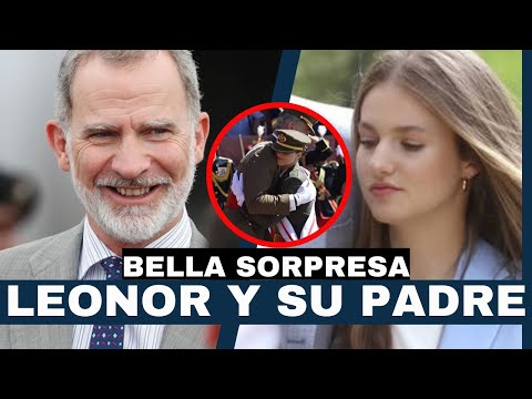 LA PRINCESA LEONOR ROTA EN LAGRIMAS al RECIBIR SORPRESA DEL REY FELIPE VI este 5 DE JULIO