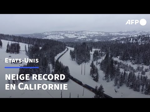 Californie: la Sierra Nevada ensevelie sous une neige record | AFP