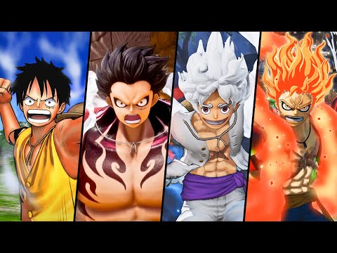 All Luffy Transformations & Ultimate Attacks Evolution (4K) 2001-2026