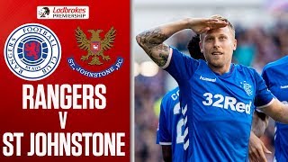 Rangers 5-1 St Johnstone | Rangers hit five to thrash St Johnstone | Ladbrokes Premiership