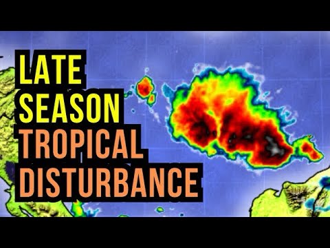 Late Season Tropical Disturbance...