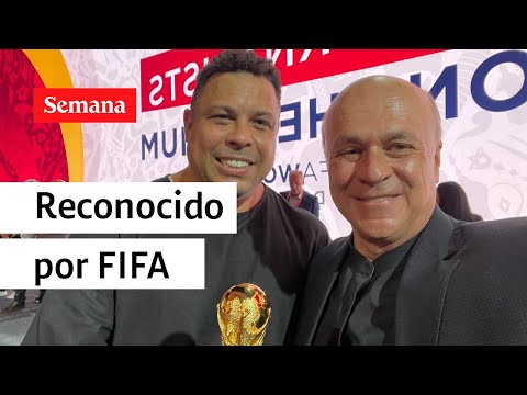 Carlos Antonio Vélez recibe reconocimiento de la FIFA | Semana Noticias