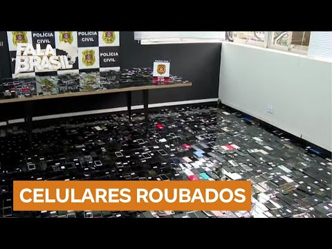 Polícia de SP tenta devolver milhares de celulares roubados às vítimas