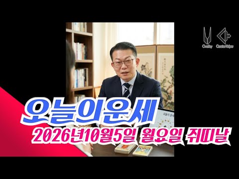 <strong>오늘의운세</strong> 2026년10월5일 월요일 쥐띠날 <strong>오늘의운세</strong> #<strong>오늘의운세</strong> #운세