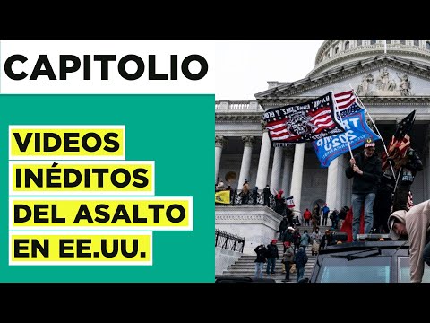 Acusan a Trump por intento de golpe de estado: Videos inéditos del asalto en Capitolio