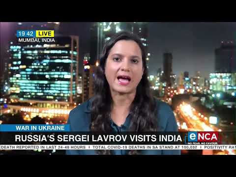 War in Ukraine | Russia's Sergei Lavrov visits India