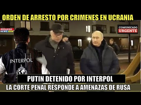 Putin vuela a Sudafrica es detenido por Interpol por orden de la CPI