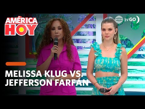 América Hoy: Melissa Klug Vs. Jefferson Farfán (HOY)