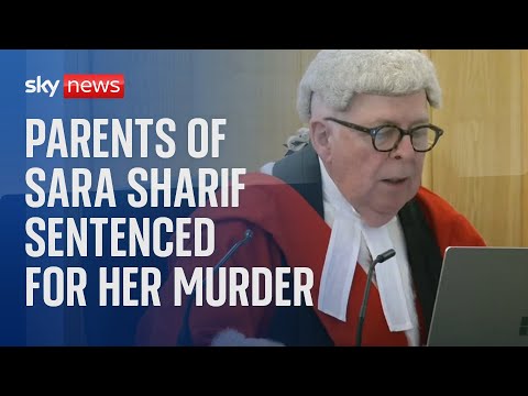 Father and stepmother of Sara Sharif are sentenced for her murder