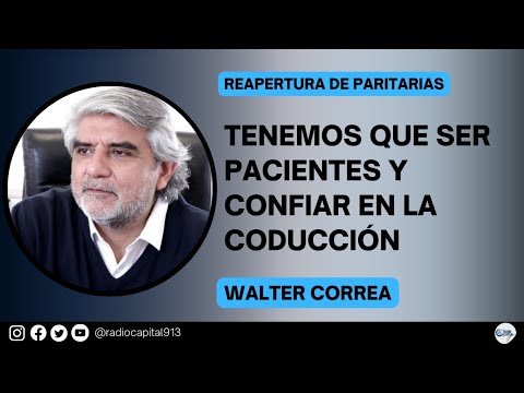 Walter Correa: Las cuestiones soberanas no se han tomado con la contundencia que se deberían tomar