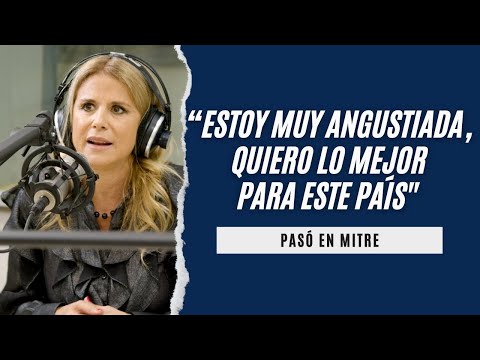 Flavia Palmiero opinó sobre la Argentina: “Estoy muy angustiada, quiero lo mejor para este país