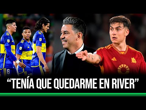 ¿JUEGAN CAVANI y ROJO? + Me ARREPIENTO de IRME de RIVER + ¿DYBALA a ARABIA?