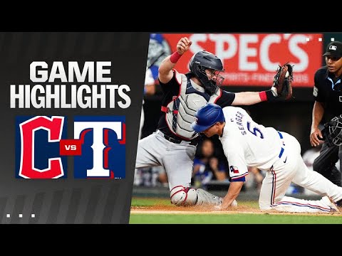 Guardians vs. Rangers Game Highlights (5/15/24) | MLB Highlights