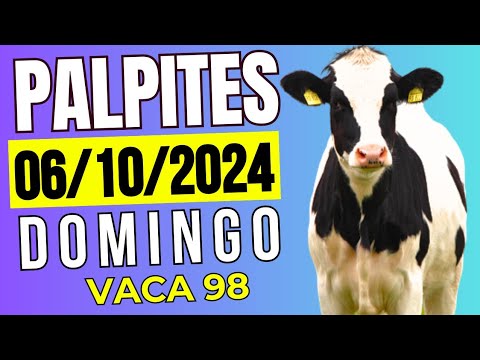 Palpites Do Dia 06/10/2024 | TODAS AS LOTERIAS