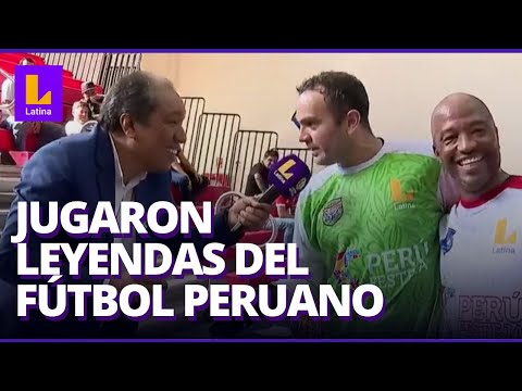 'Pichanga de la Patria': leyendas del fútbol cautivan a los espectadores