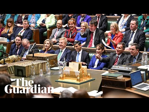 Rishi Sunak faces parliament for weekly questions at PMQs – watch live