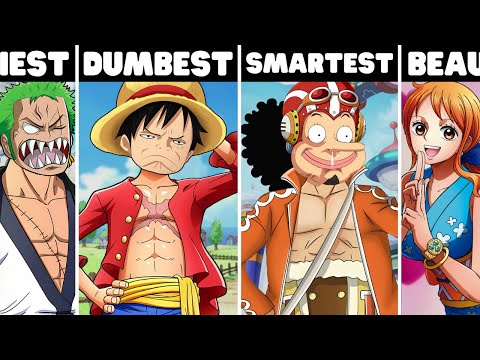 ALL Straw Hats Record Holders in One Piece!