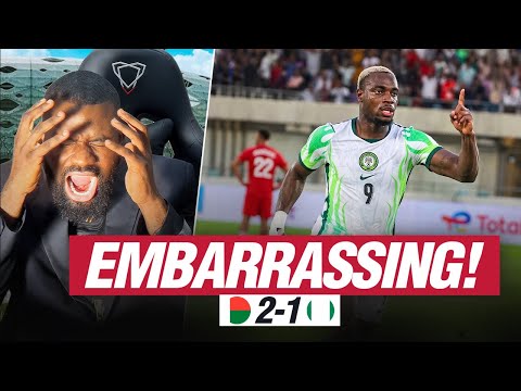 Nigeria Struggles To Beat Madagascar, EMBARRASSING!