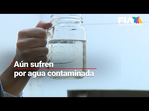 ¡El agua sigue contaminada! | Vecinos en Benito Juárez muestran agua con aceite y amarillenta
