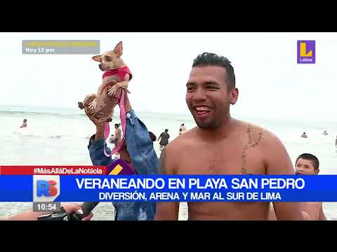 Veraneando en playa San Pedro: diversión, arena y mar al sur de Lima