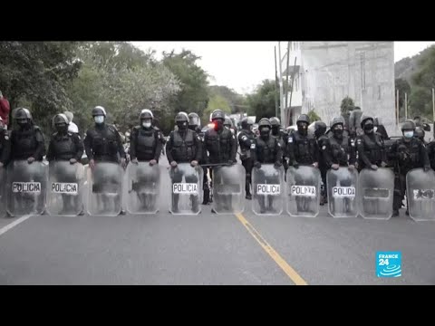 Caravane de migrants honduriens : près de 6 000 migrants se heurtent à la police au Guatemala