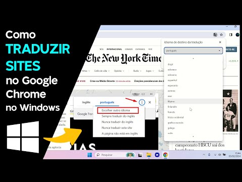 Como TRADUZIR SITES no Google Chrome no Windows