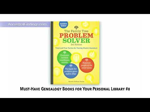 AF-597: Must-Have Genealogy Books for Your Personal Library #8 | Ancestral Findings Podcast
