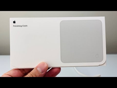 Apple Polishing Cloth 2nd Gen Unboxing Review!