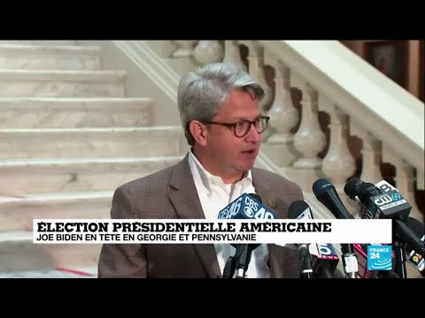 REPLAY - Présidentielle américaine : l'État de Géorgie va procéder à un recomptage des voix