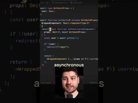 Useful Pattern for Authentication in Server Components
