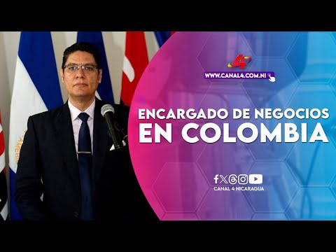 Nicaragua nombra como encargado de negocios en Colombia al compañero Harold Delgado