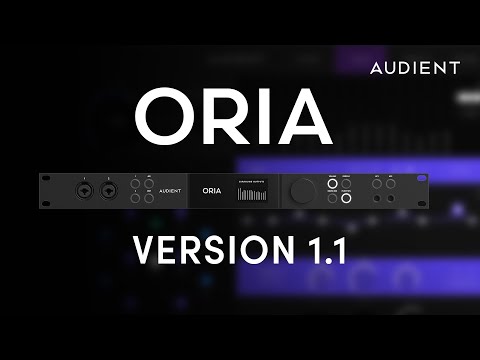 ORIA Version 1.1 - New Feature Update