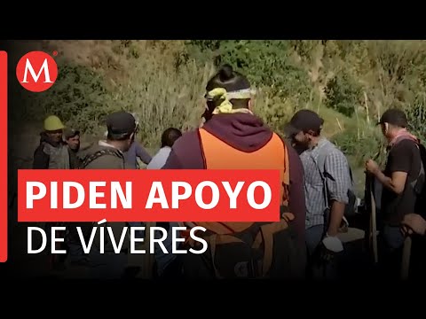 Brigadistas continúan labores de sofocación en Atizapán, Edomex